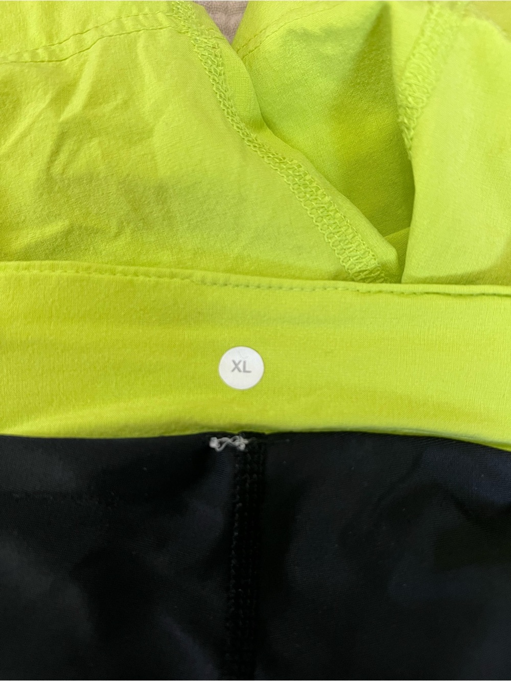 Men’s XL Lululemon athletica Pace Breaker Neon Yellow Athletic Running Shorts - Picture 4 of 10